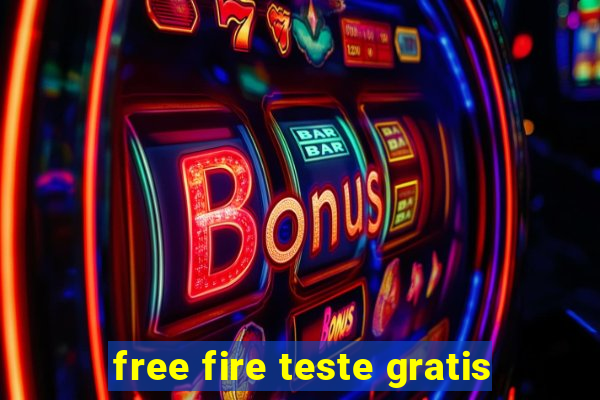 free fire teste gratis